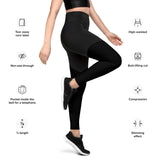 JPJKD Women's Sports Leggings